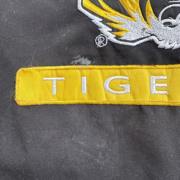 Vtg Cadre Sportswear Mizzou Tigers University of Missouri Windbreaker Pullover L - Picture 9 of 9